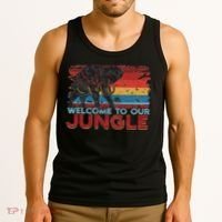 Welcome To Our Jungle Adventure Tank Top thumb 3