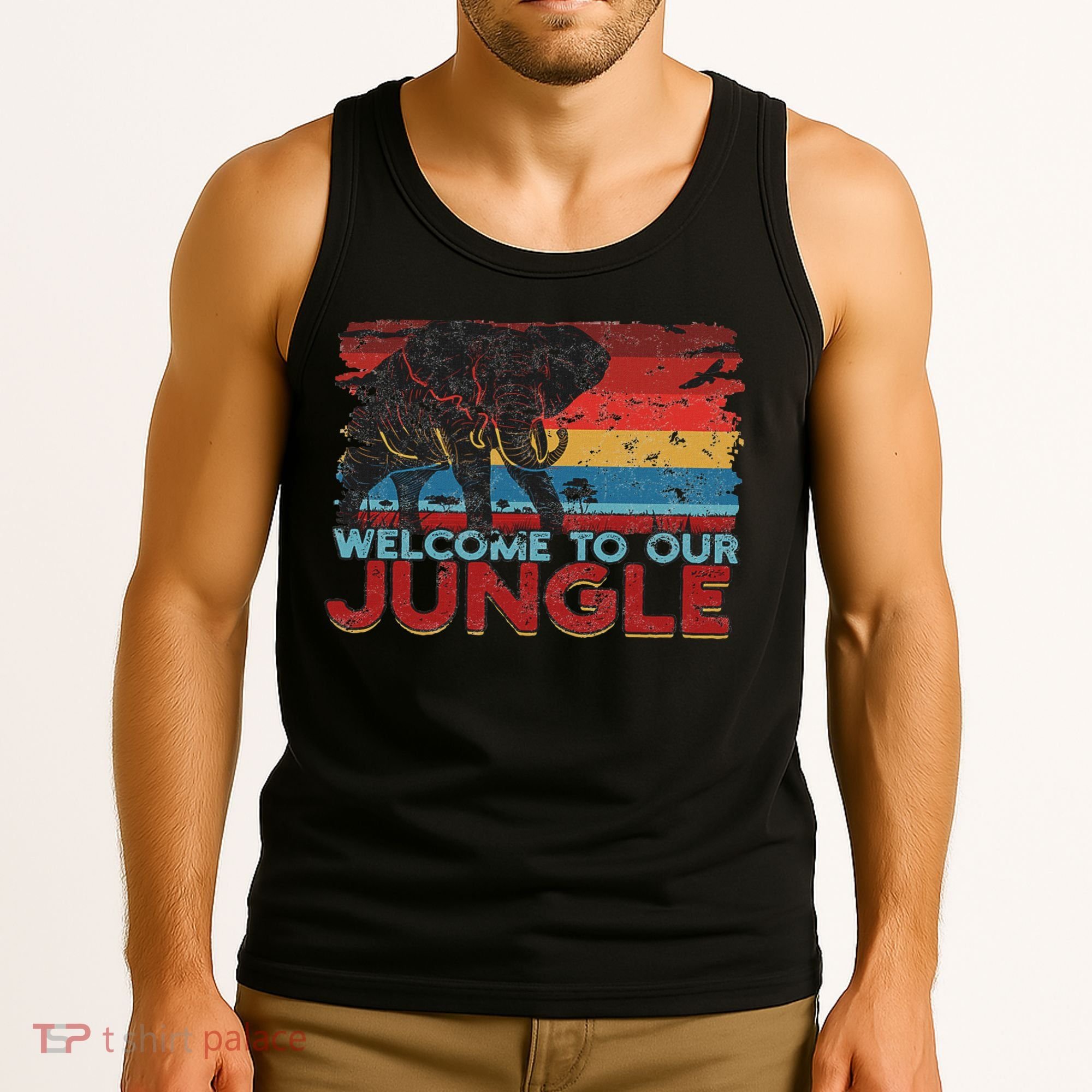 Welcome To Our Jungle Adventure Tank Top