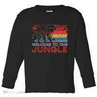 Welcome To Our Jungle Adventure Toddler Long Sleeve Shirt thumb 0
