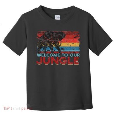 Welcome To Our Jungle Adventure Toddler T-Shirt