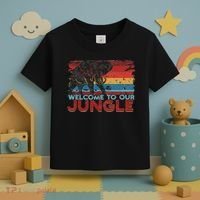 Welcome To Our Jungle Adventure Toddler T-Shirt thumb 3