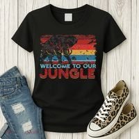 Welcome To Our Jungle Adventure Women's T-Shirt thumb 3