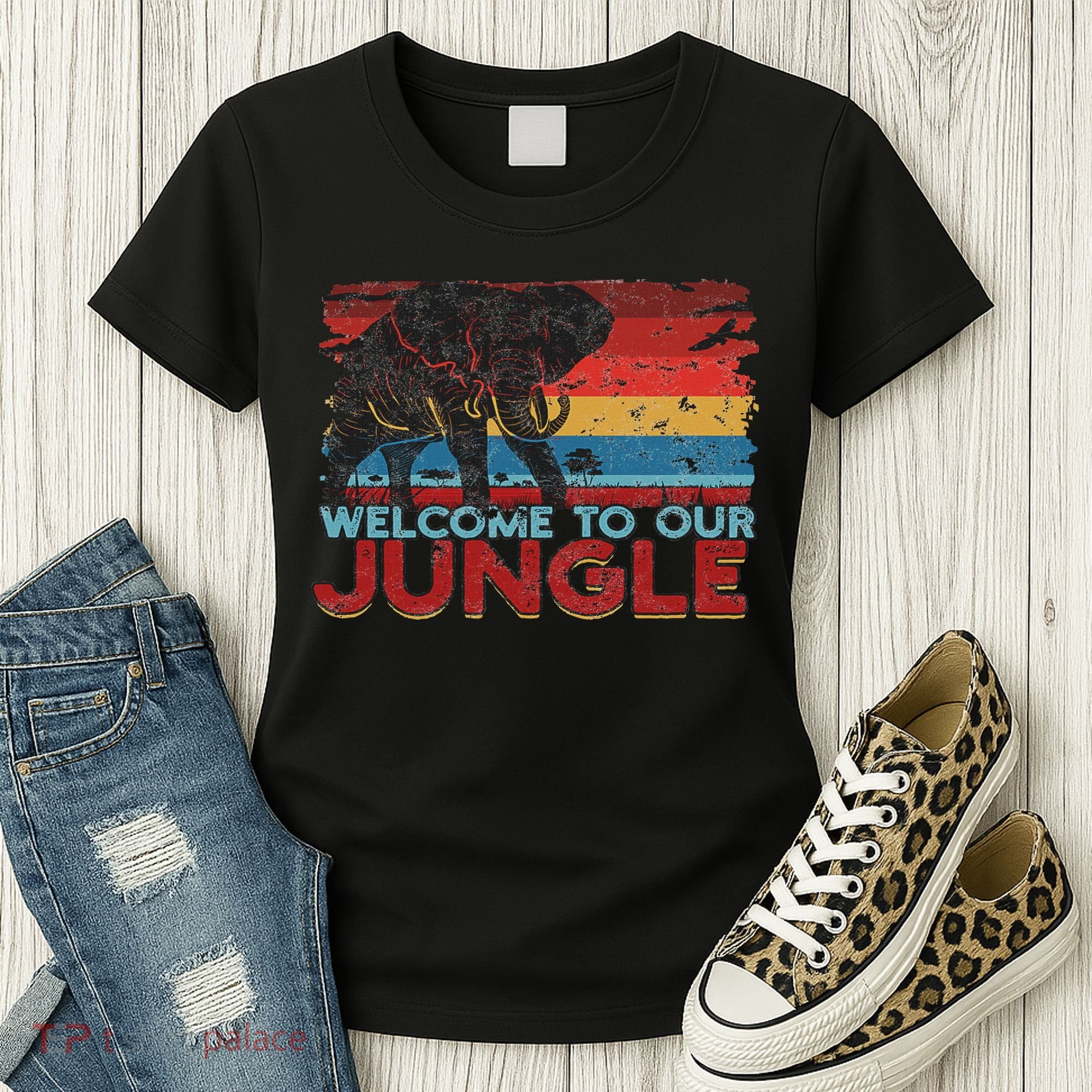 Welcome To Our Jungle Adventure Women's T-Shirt