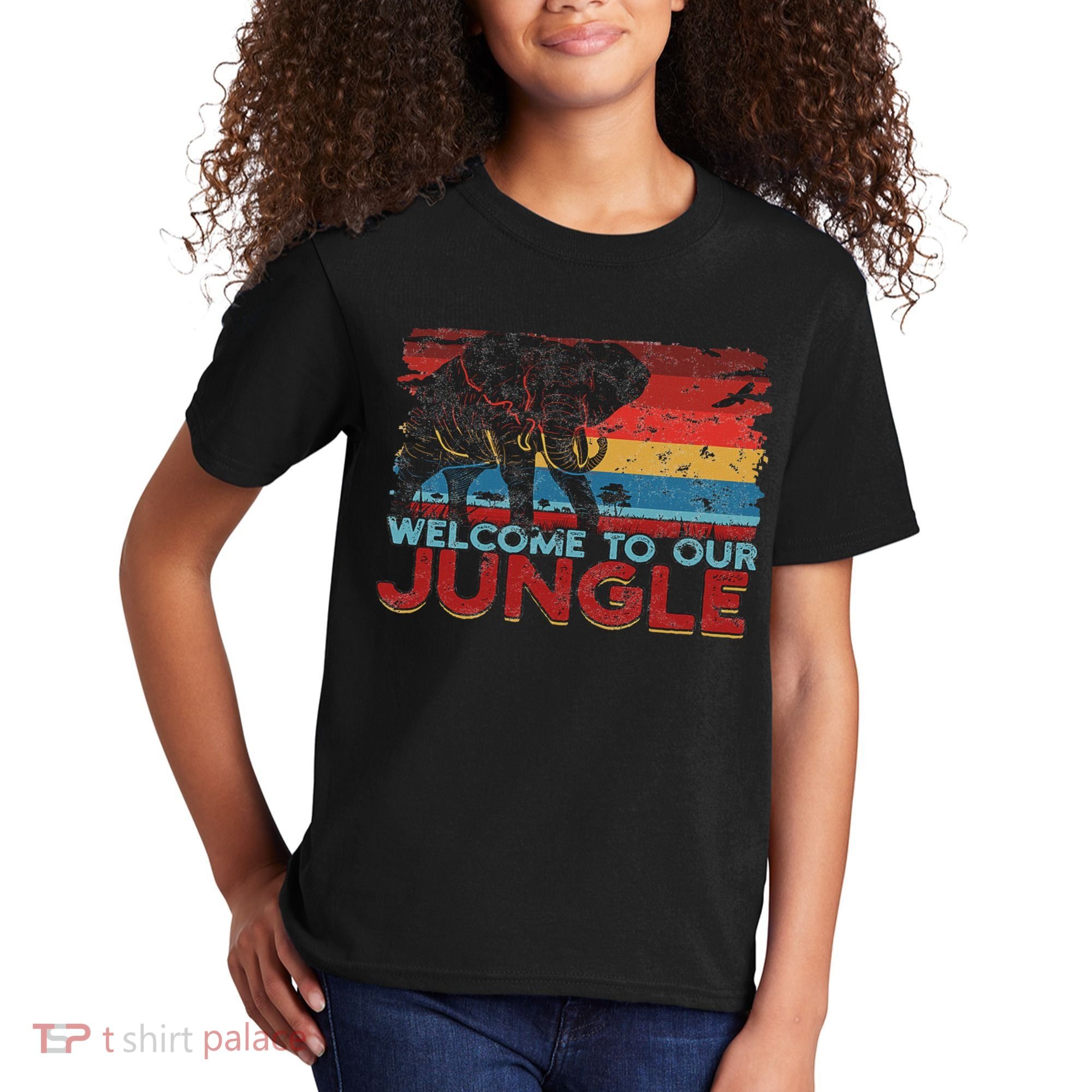 Welcome To Our Jungle Adventure Kids T-Shirt