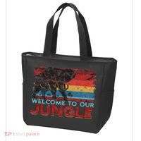 Welcome To Our Jungle Adventure Tote Bag thumb 3