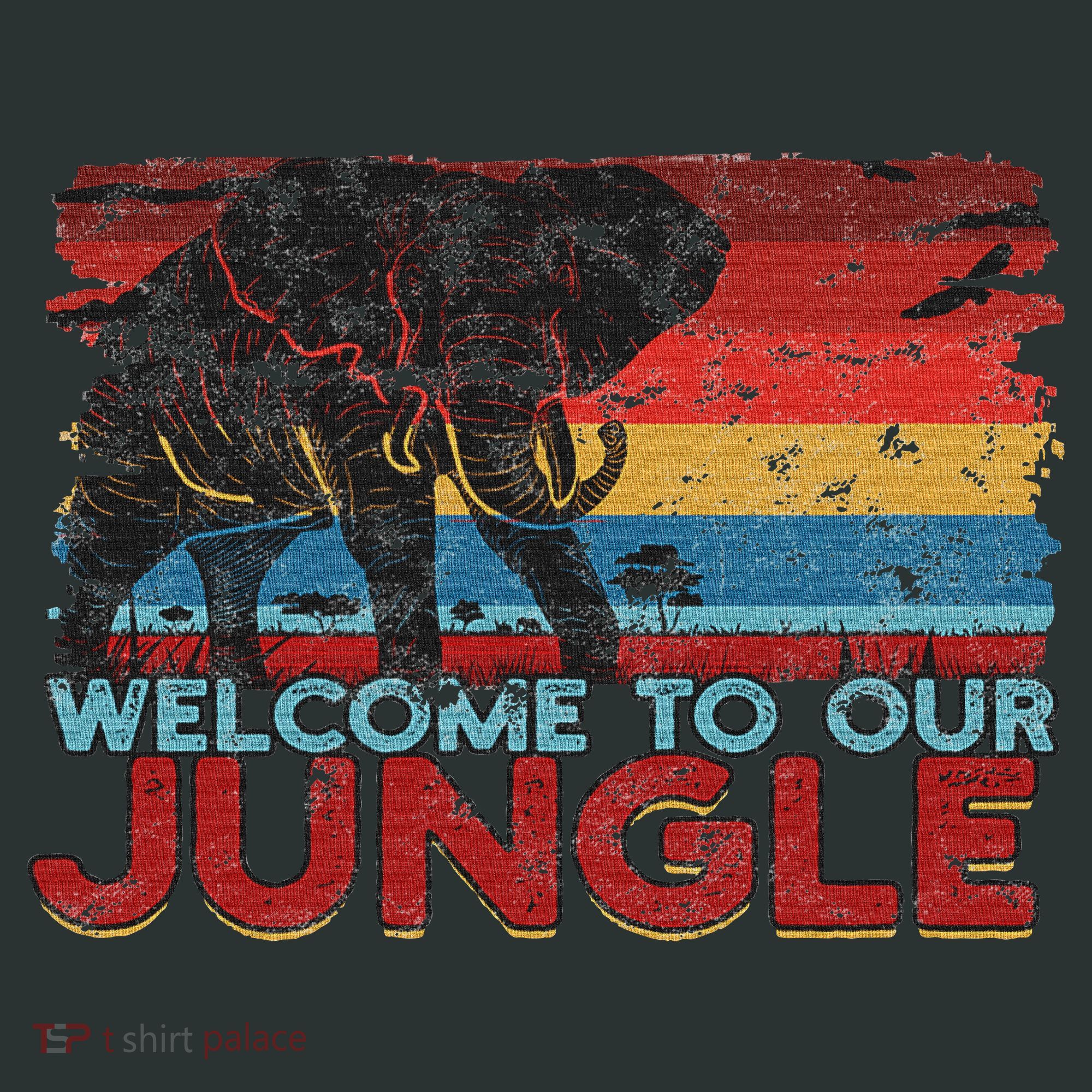 Welcome To Our Jungle Adventure Infant Baby Jersey Bodysuit