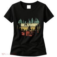 Wildlife Trees Outdoors Nature Retro Forest Sleeveless Women's T-Shirt thumb 0