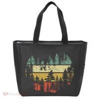 Wildlife Trees Outdoors Nature Retro Forest Sleeveless Tote Bag thumb 0