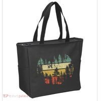 Wildlife Trees Outdoors Nature Retro Forest Sleeveless Tote Bag thumb 2