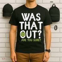 Was That Out Pickleball Pickle Ball Player T-Shirt thumb 6