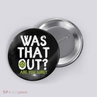 Was That Out Pickleball Pickle Ball Player Button thumb 0