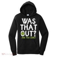 Was That Out Pickleball Pickle Ball Player Women's Hoodie thumb 0