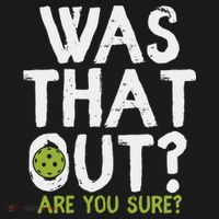 Was That Out Pickleball Pickle Ball Player Women's Hoodie thumb 2