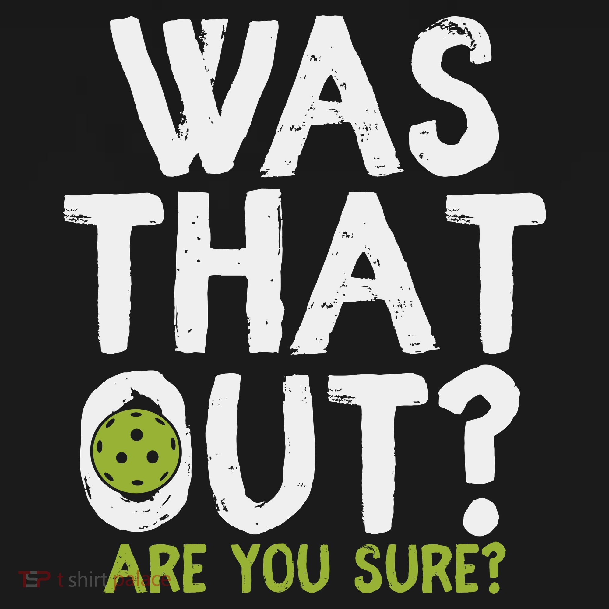 Was That Out Pickleball Pickle Ball Player Women's Tank Top