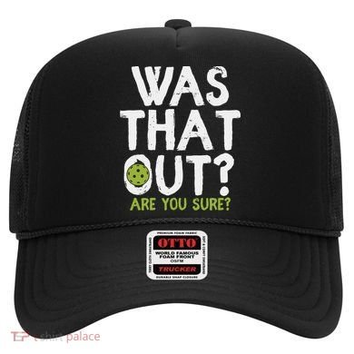 Was That Out Pickleball Pickle Ball Player Hat
