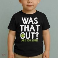 Was That Out Pickleball Pickle Ball Player Toddler T-Shirt thumb 2
