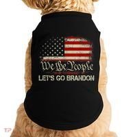We The People Let's Go Brandon Doggie Tank thumb 0