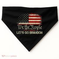 We The People Let's Go Brandon USA-Made Doggie Bandana thumb 0