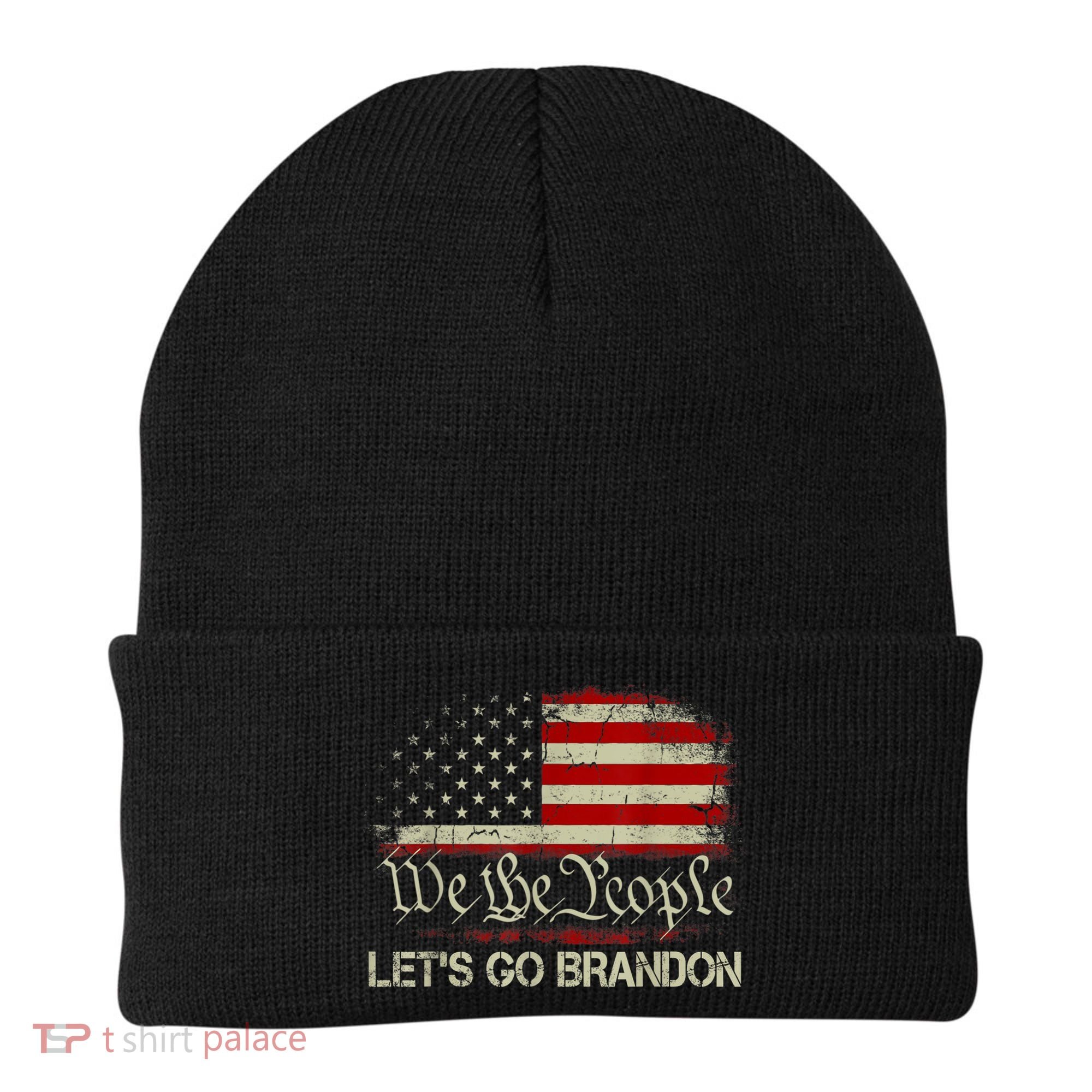 We The People Let's Go Brandon Beanie