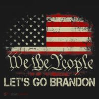 We The People Let's Go Brandon Magnet thumb 1
