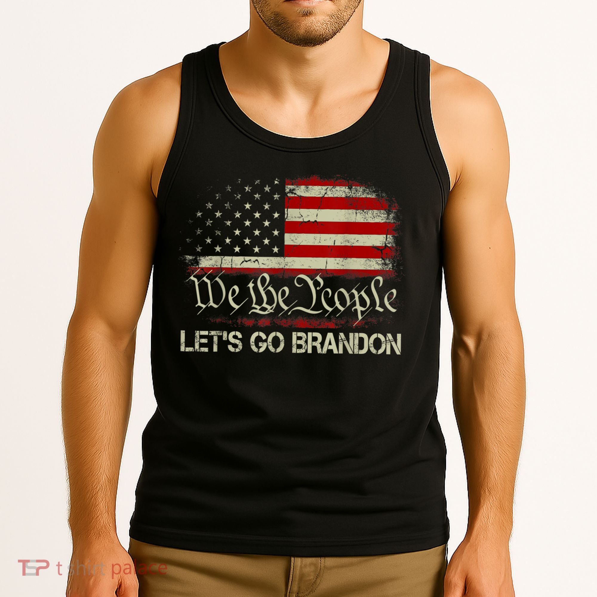 We The People Let's Go Brandon Tank Top