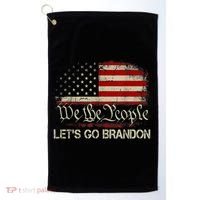 We The People Let's Go Brandon Golf Towel thumb 0