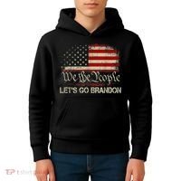 We The People Let's Go Brandon Kids Hoodie thumb 4