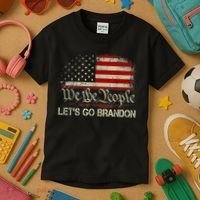 We The People Let's Go Brandon Kids T-Shirt thumb 3