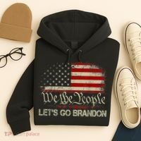 We The People Let's Go Brandon Hoodie thumb 4