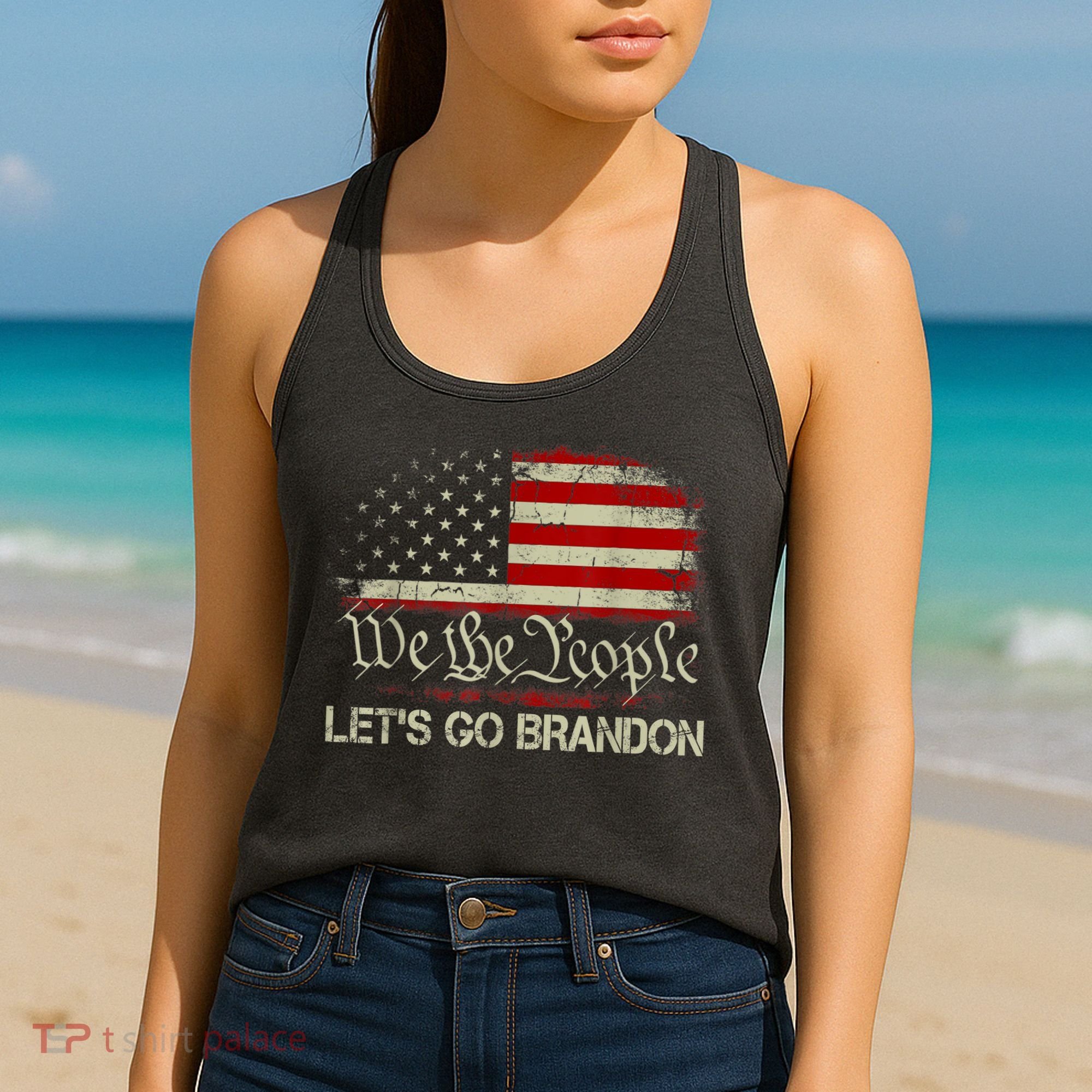 We The People Let's Go Brandon Women's Tank Top