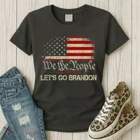 We The People Let's Go Brandon Women's T-Shirt thumb 3