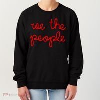 We The People Nicolle Wallace Red Imprint Women's Sweatshirt thumb 0