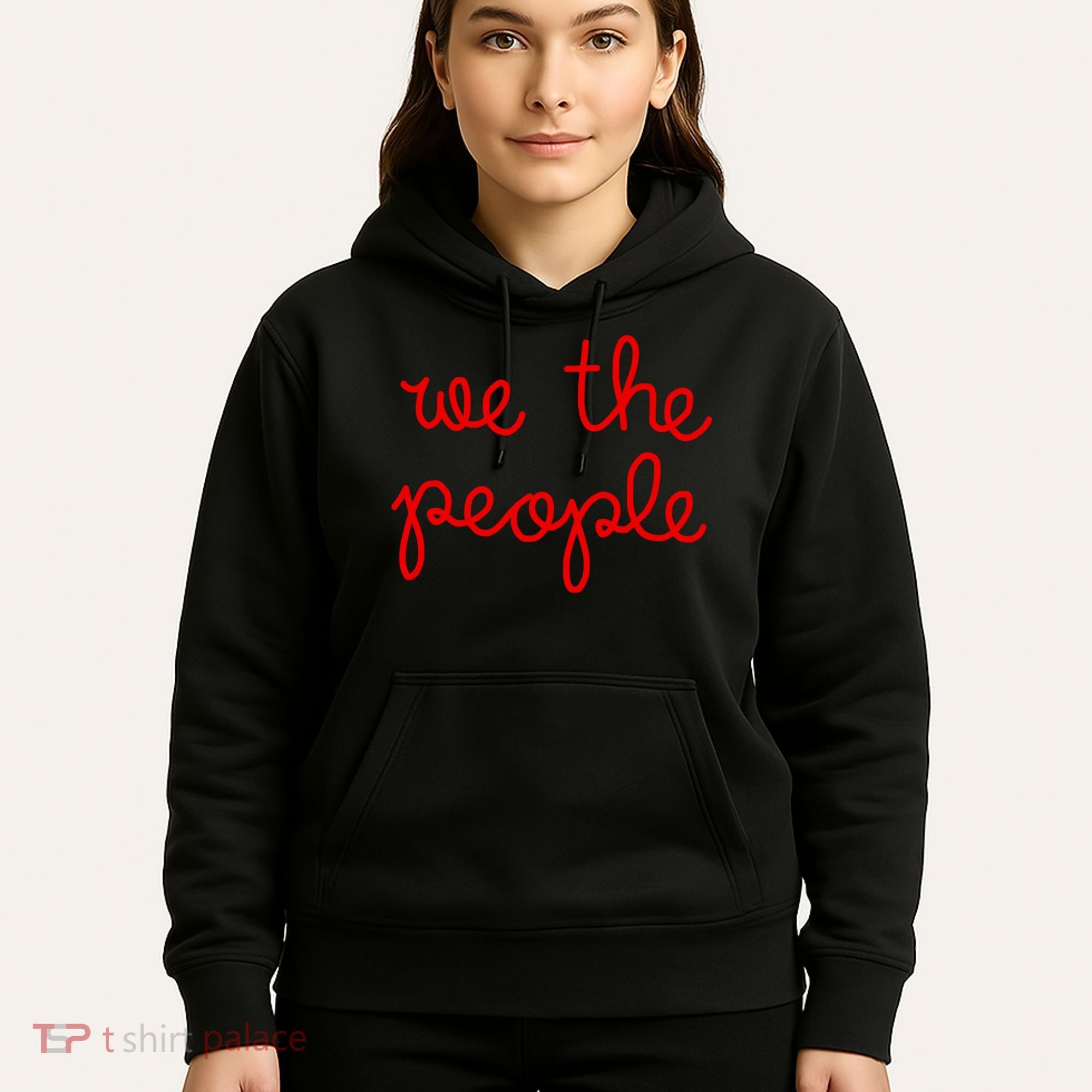 We The People Nicolle Wallace Red Imprint Hoodie