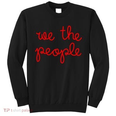 We The People Nicolle Wallace Red Imprint Sweatshirt