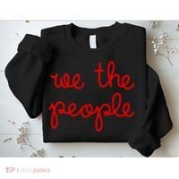 We The People Nicolle Wallace Red Imprint Sweatshirt thumb 2
