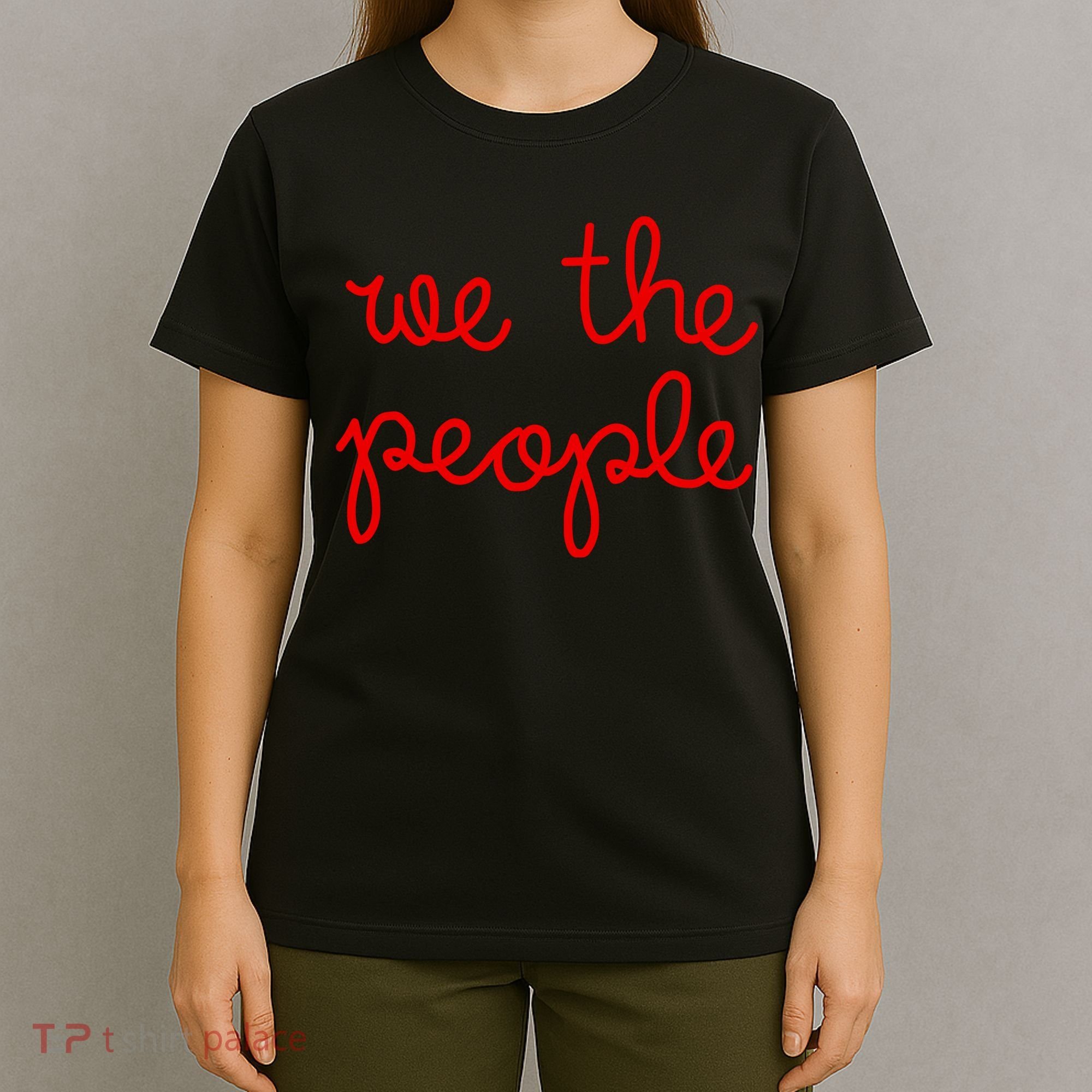 We The People Nicolle Wallace Red Imprint T-Shirt