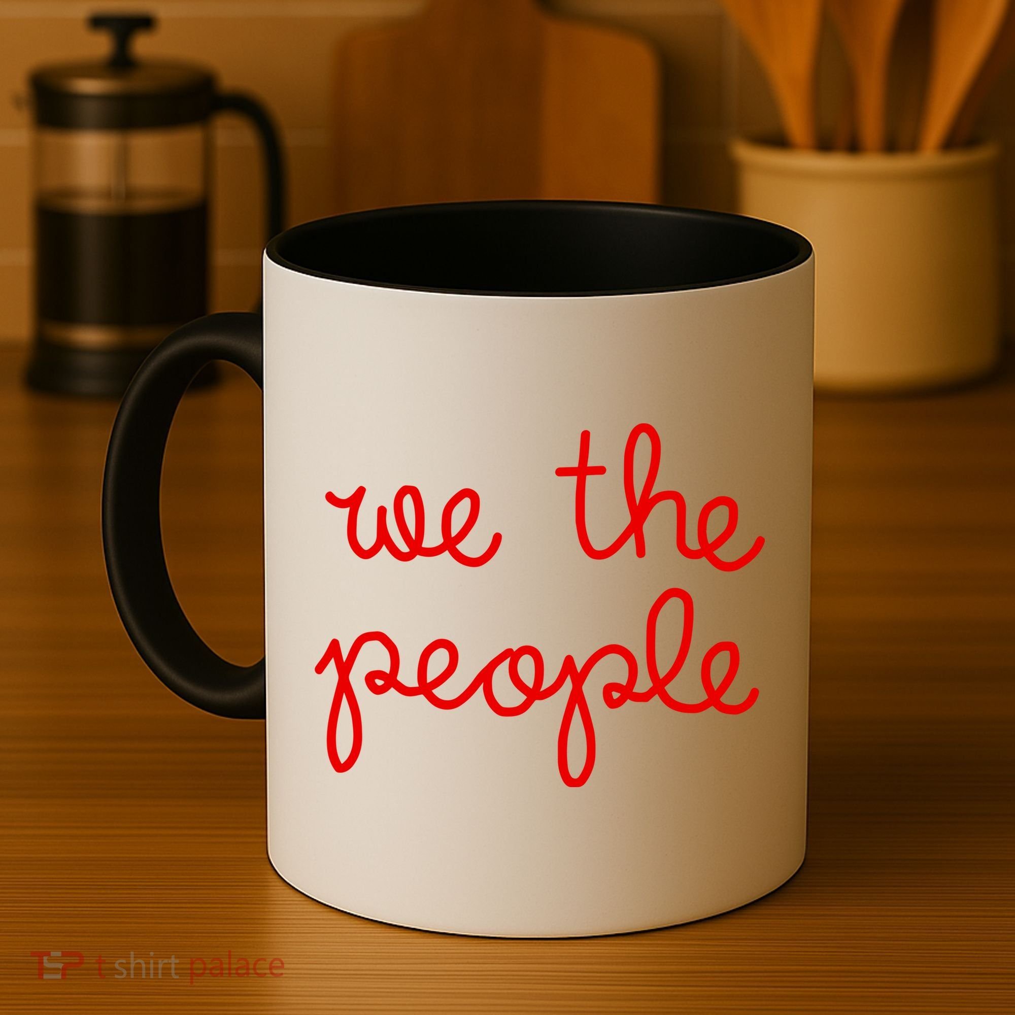 We The People Nicolle Wallace Red Imprint Coffee Mug