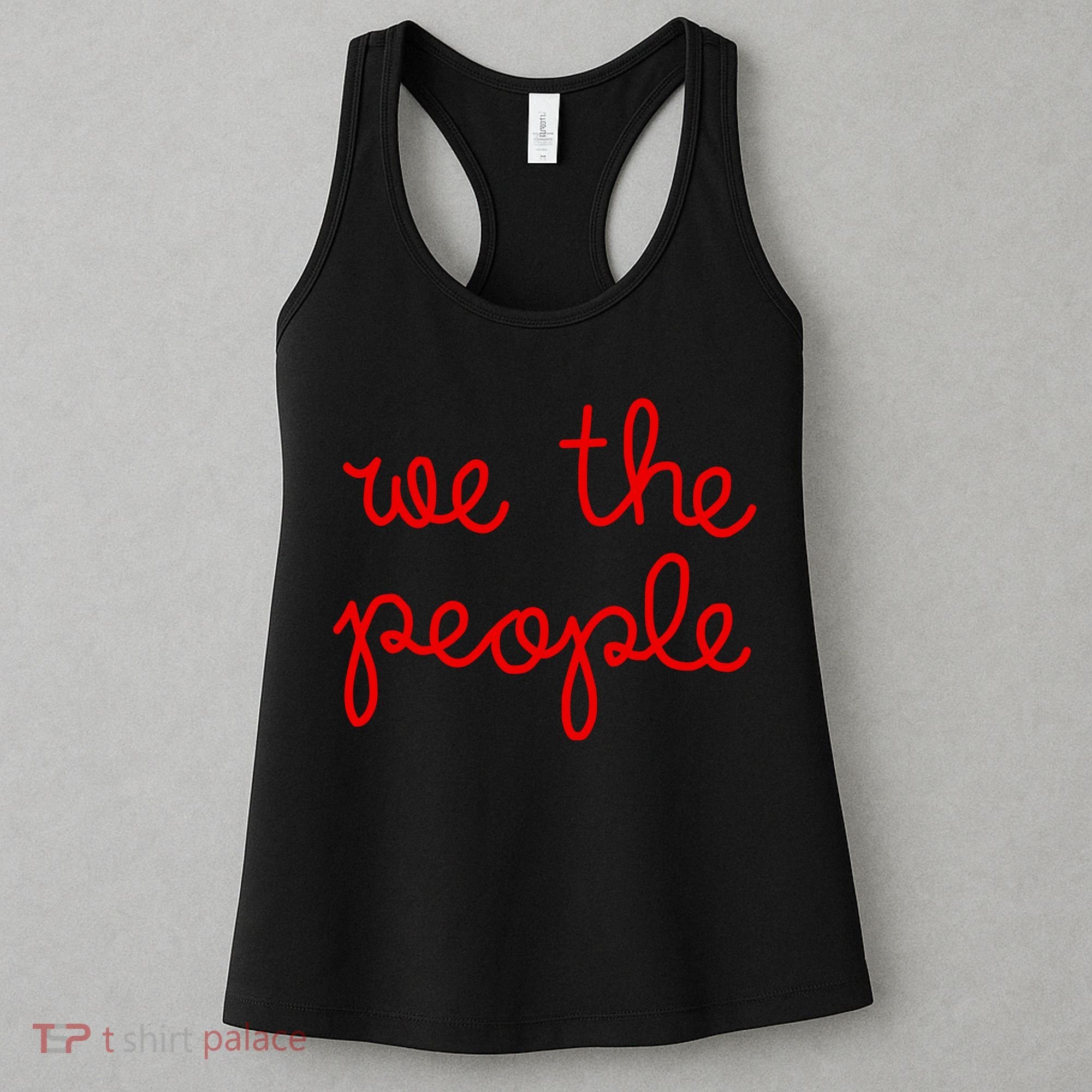 We The People Nicolle Wallace Red Imprint Women's Tank Top