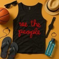 We The People Nicolle Wallace Red Imprint Tank Top thumb 4