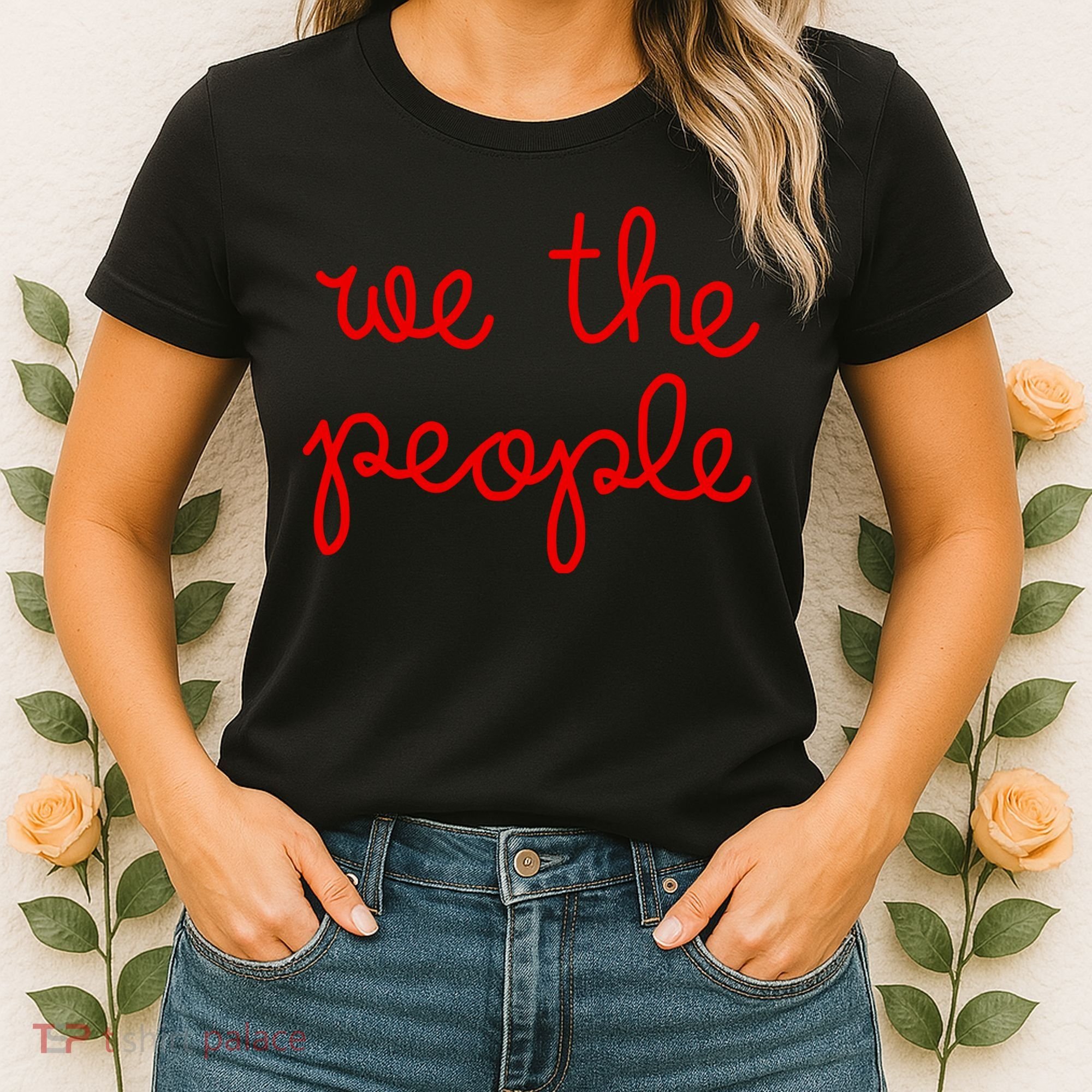 We The People Nicolle Wallace Red Imprint Women's T-Shirt