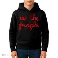 We The People Nicolle Wallace Red Imprint Kids Hoodie thumb 4