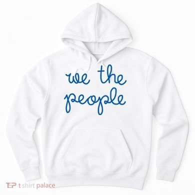 We The People Nicolle Wallace Blue Imprint Hoodie