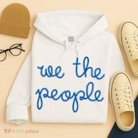 We The People Nicolle Wallace Blue Imprint Hoodie thumb 4