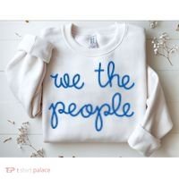 We The People Nicolle Wallace Blue Imprint Sweatshirt thumb 2