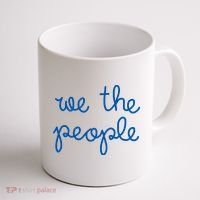 We The People Nicolle Wallace Blue Imprint Coffee Mug thumb 1