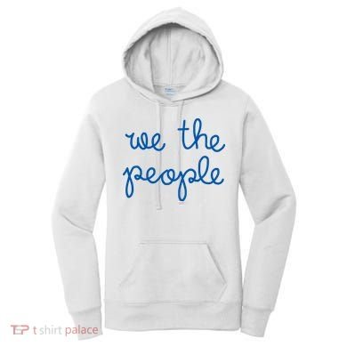 We The People Nicolle Wallace Blue Imprint Women's Hoodie