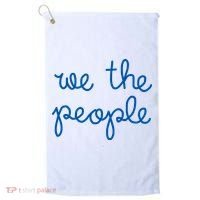 We The People Nicolle Wallace Blue Imprint Golf Towel thumb 0