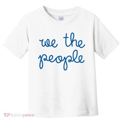 We The People Nicolle Wallace Blue Imprint Toddler T-Shirt
