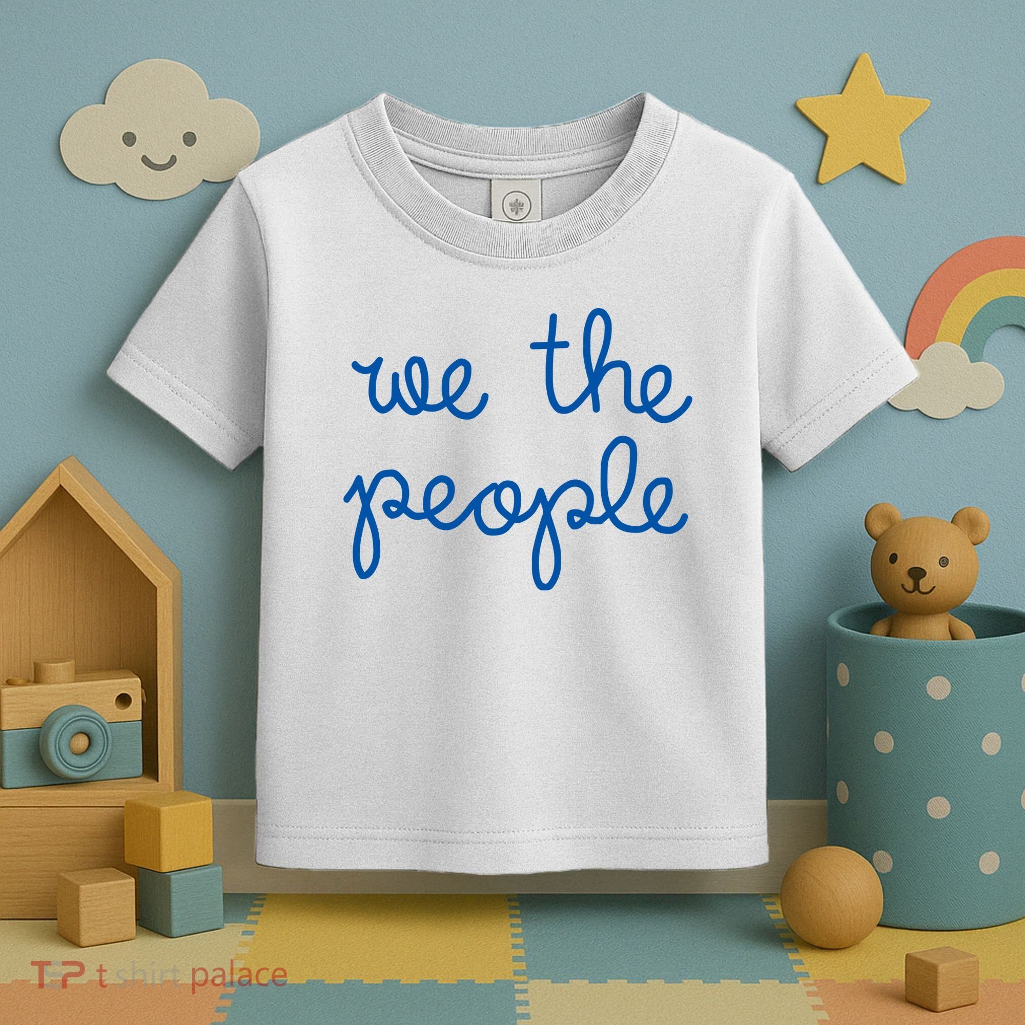 We The People Nicolle Wallace Blue Imprint Toddler T-Shirt