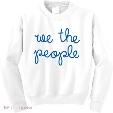 We The People Nicolle Wallace Blue Imprint Kids Sweatshirt